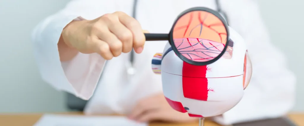 Examen de retina para evaluación de la salud ocular y detección de enfermedades retinianas
